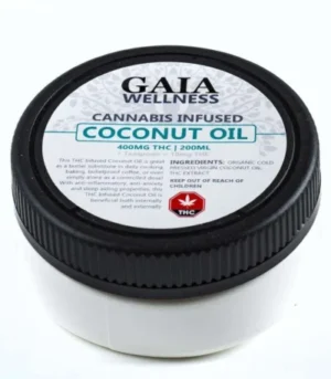Huile de noix de coco Gaia THC 200 mg
